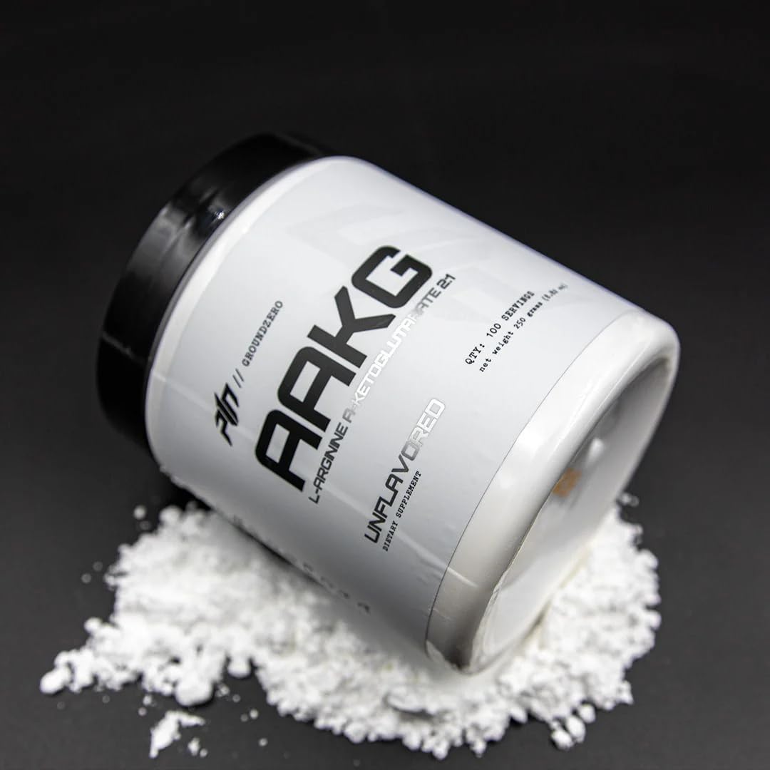 Project #1 AAKG Pre-Workout Supplement L-Arginine A-Ketoglutarate Powder 8.82 Ounce