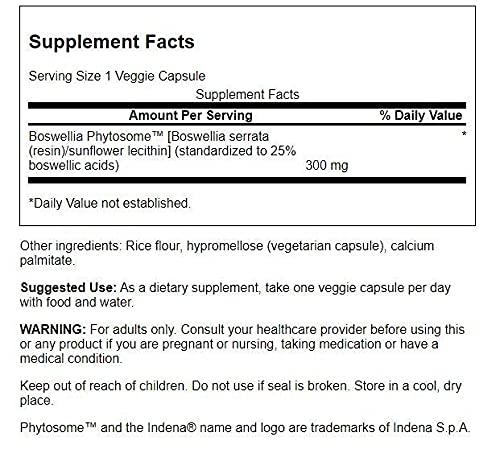 Swanson Ultimate Boswellia Advanced 300 mg 60 Capsules