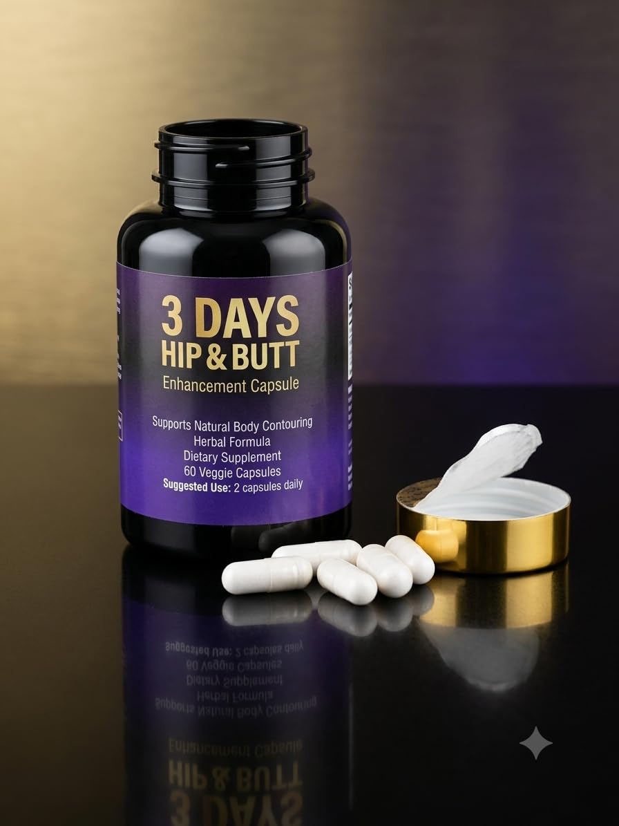 Generic 3 Days Natural Hip Enhanced Butt Enlargement Powder 1 Ounce
