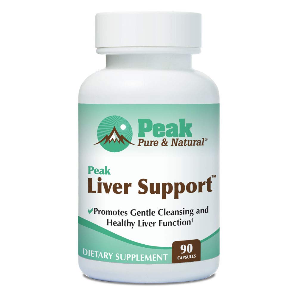 Peak Pure & Natural Milk Thistle Based Liver Support Supplement Capsule 90 Count