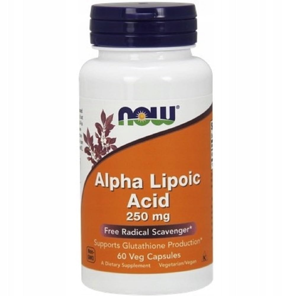 NOW Foods Alpha Lipoic Acid 250 mg Capsule 60 Count