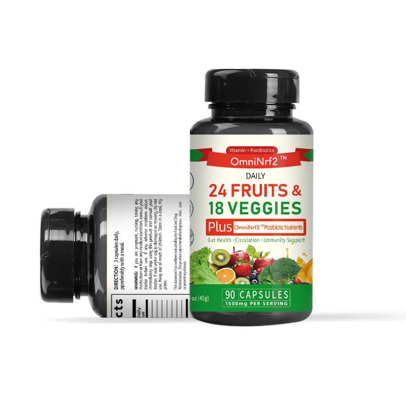 OmniNrf2 Postbiotic Supplement for Gut Health 90 Capsules
