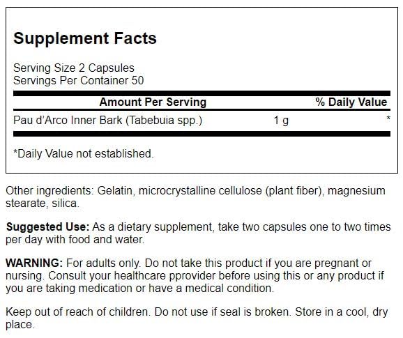 Swanson Butcher's Broom 470 Milligrams 100 Capsules