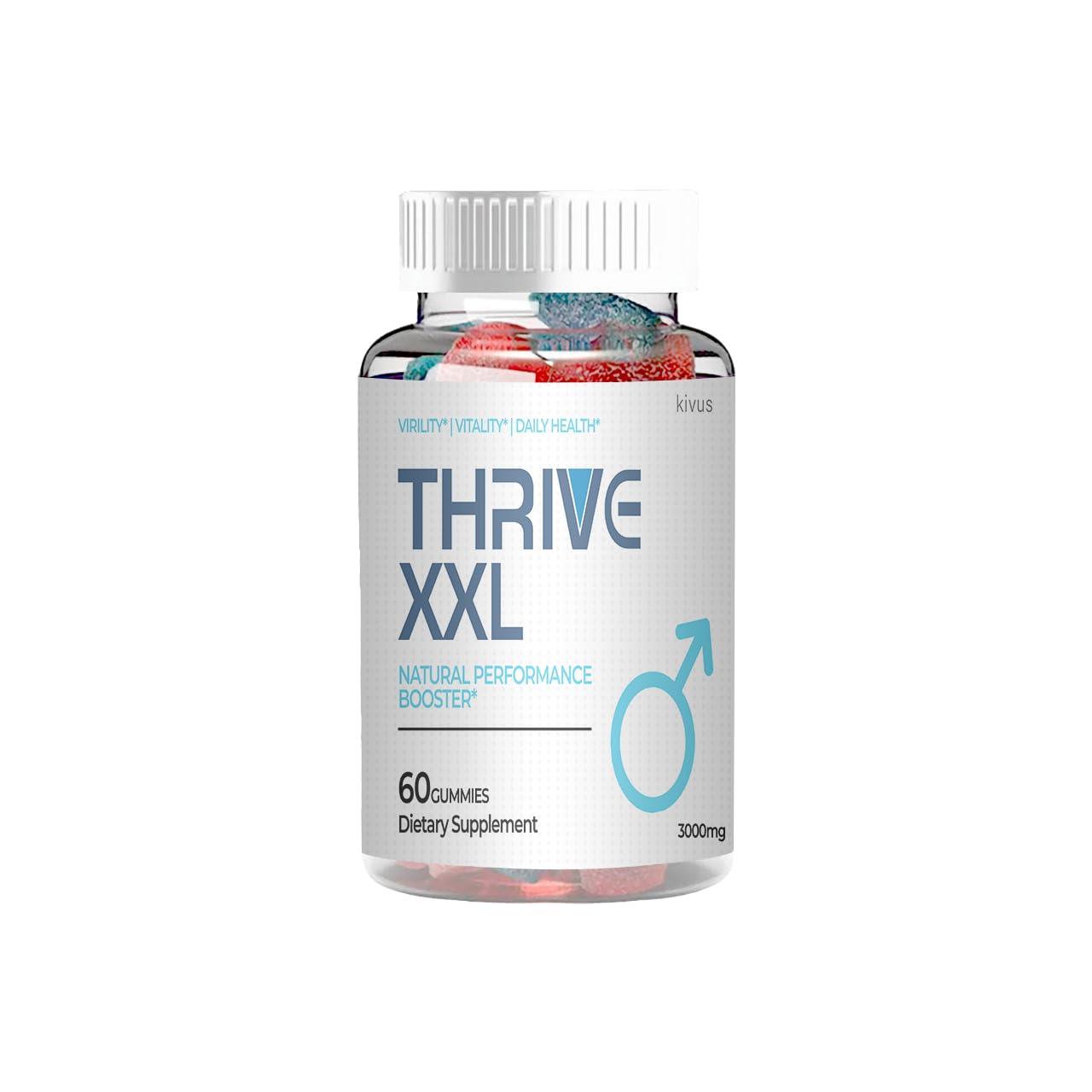 Kivus ThriveXXL - Thrive XXL Supplement Gummies Formula 60 Gummies