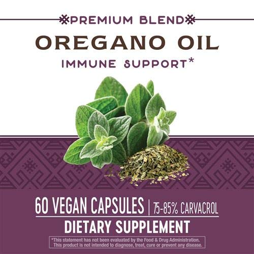 Nature's Way Oregano Oil 75-85% Carvacrol Capsule, 120 Count