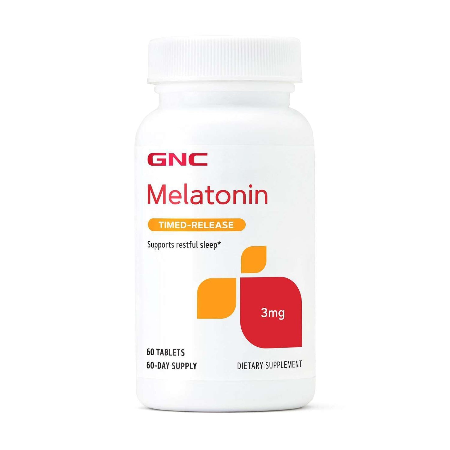 GNC Melatonin 3 mg Tablets, 60 Count