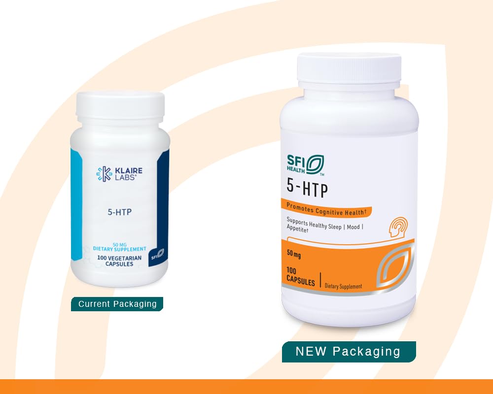 SFI Health 5-HTP 50 mg Capsule, 100 Count