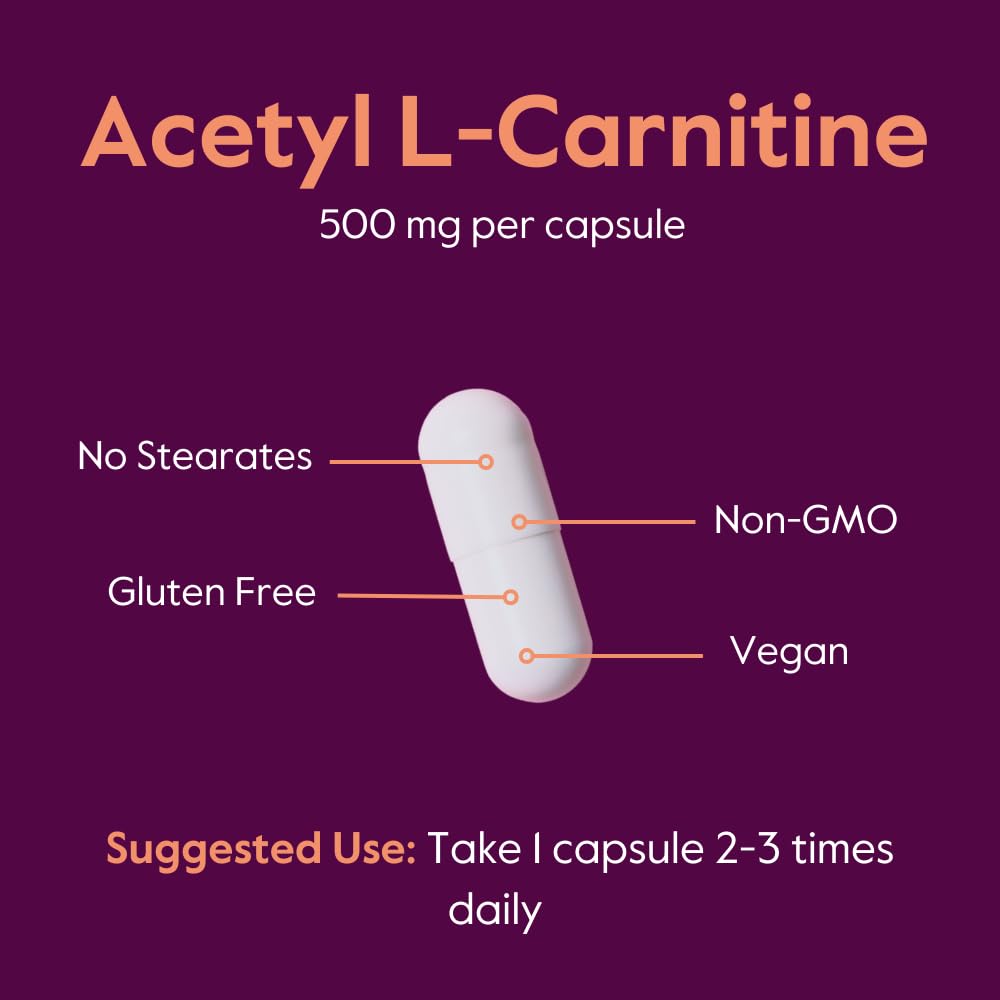 BESTVITE Acetyl L-Carnitine 500mg Capsule 240