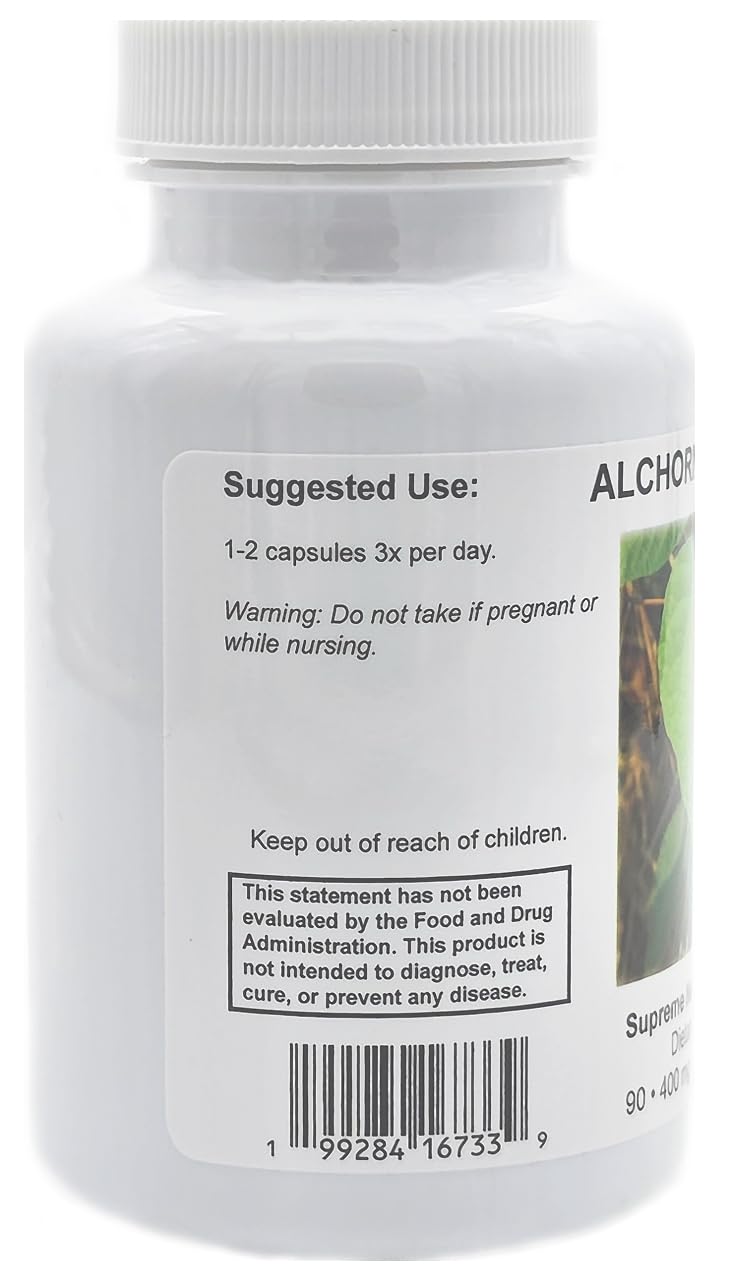 Supreme Nutrition Products Alchornea Supreme Capsules, 90