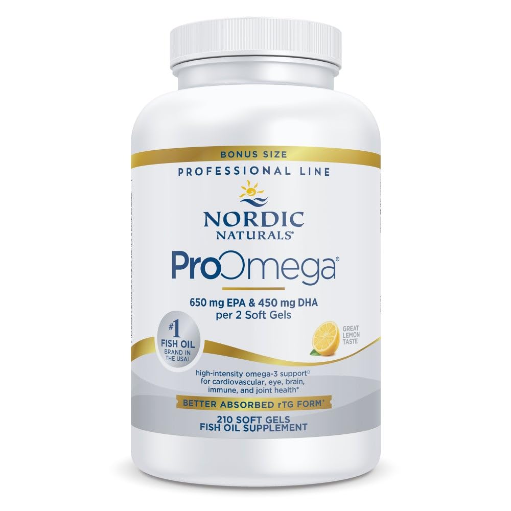 Nordic Naturals ProOmega Soft Gels 210