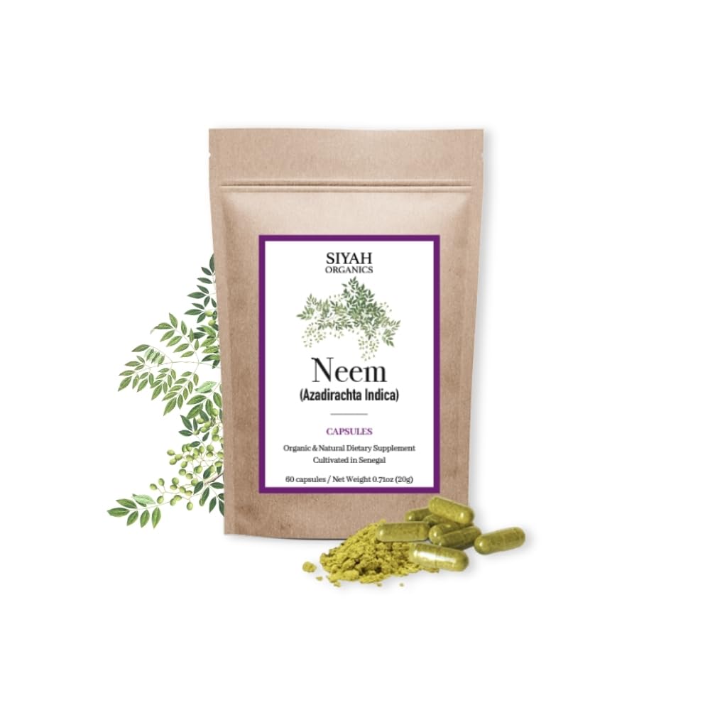 Siyah Neem Capsules, 60 Count