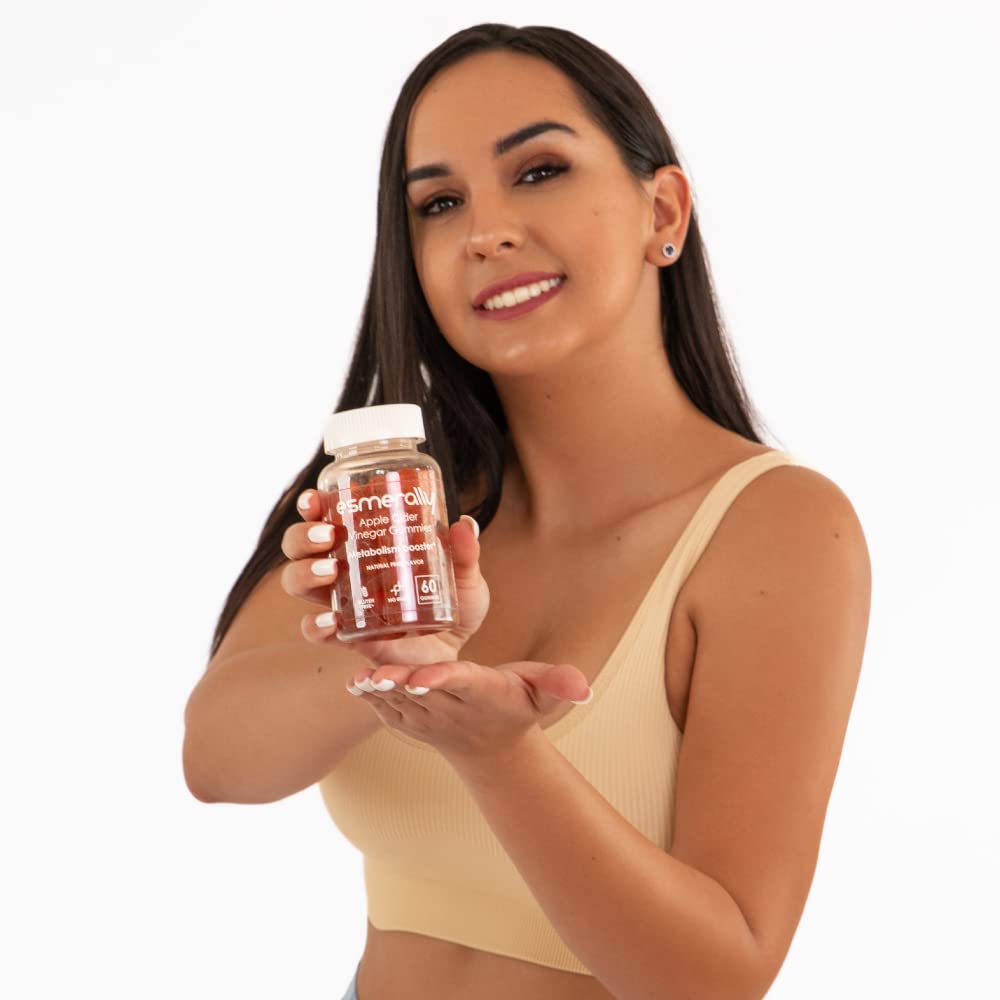 Esmerally Apple Cider Vinegar Gummies 180 Gummies