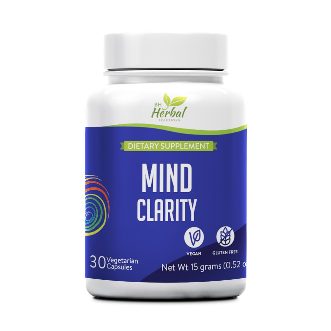 BH Herbal Solutions Mind Clarity Mood Stabilizer Capsule 30 Count