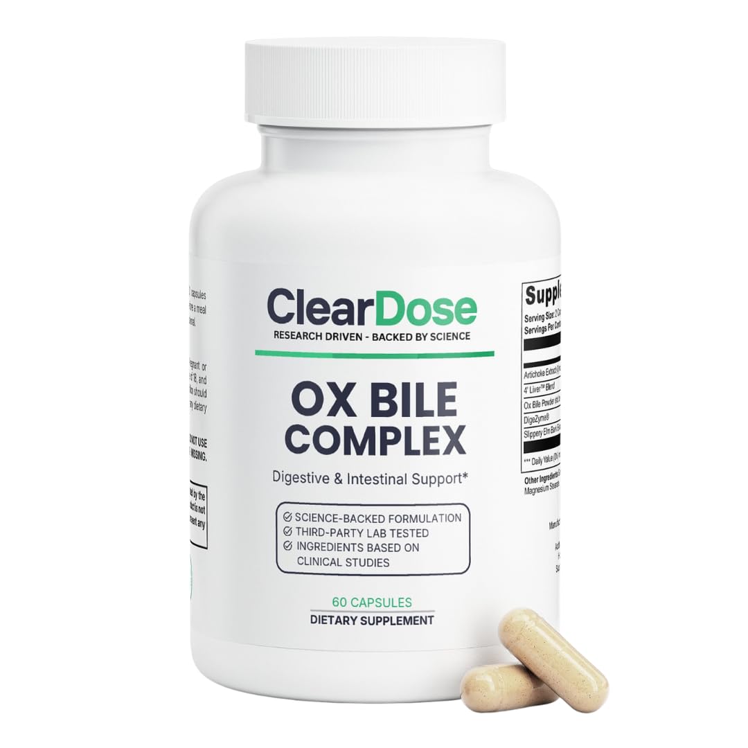 ClearDose Ox Bile Complex Capsule 1 Count