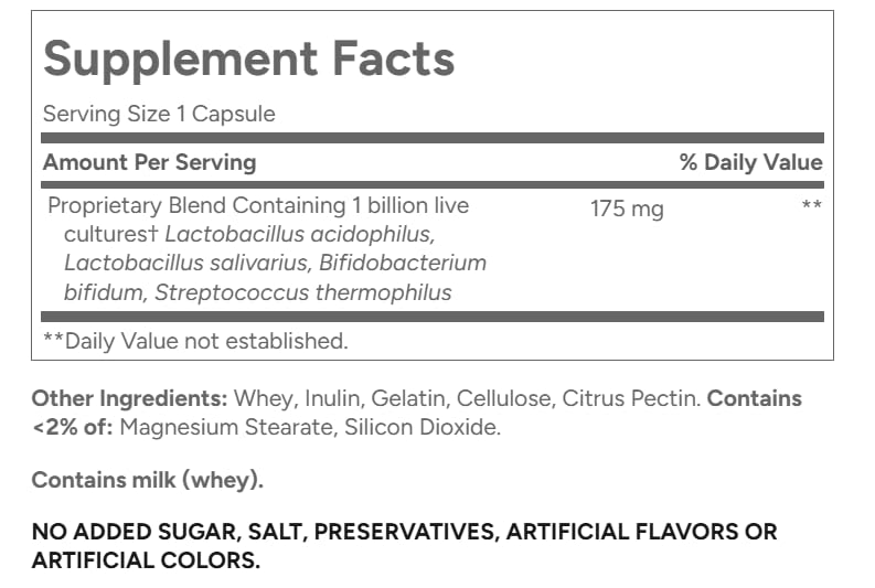 21st Century Acidophilus Probiotic Blend Capsules 900 Capsules