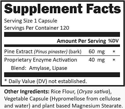 R-Garden Pine Bark Extract Capsules 120 Count