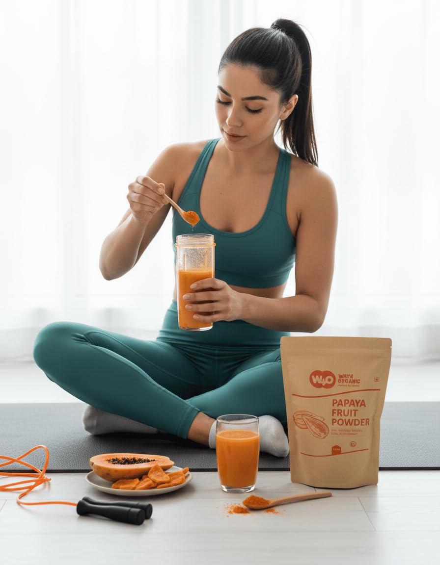 WAY 4 ORGANIC W4O Papaya Fruit Powder 32 Ounces