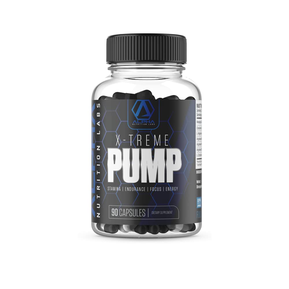 Alpha Nutrition Labs X-Treme Pump Capsule, 90 Capsules