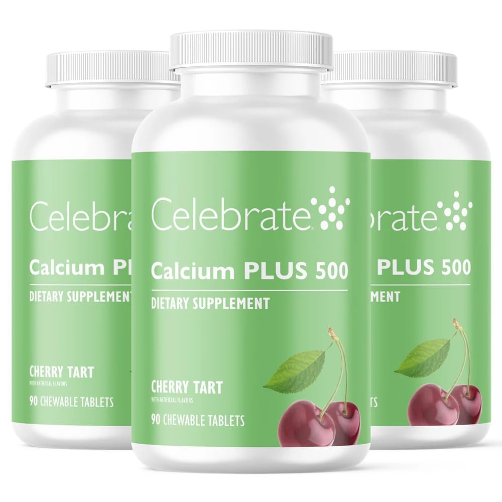 Celebrate Bariatric Supplements Calcium Plus Chewable 270 Tablets