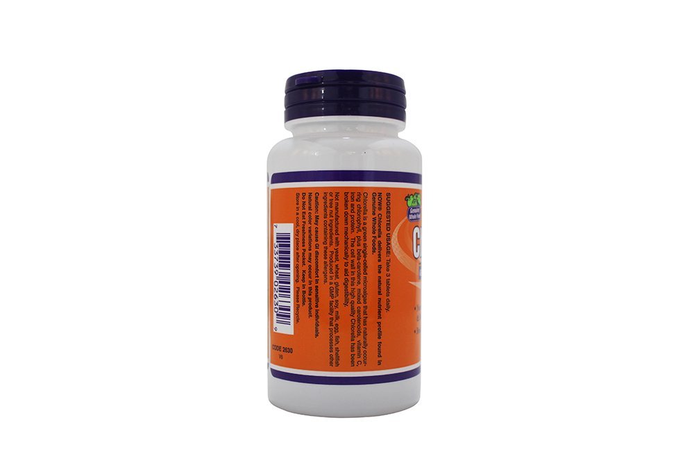 NOW Chlorella 1000mg Veg. Formula 120 Tablets