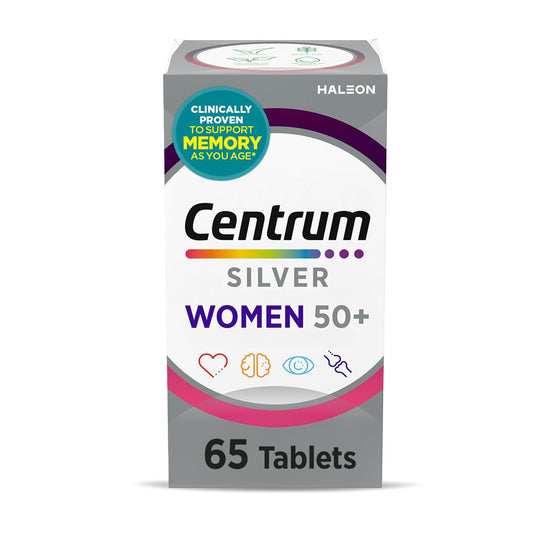 Centrum Silver Women's Multivitamin for Women 50 Plus Tablet 65 Count