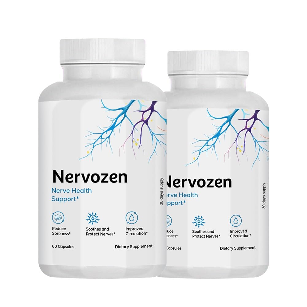 Nutradash Nervozen Nerve Health Support Capsules 120