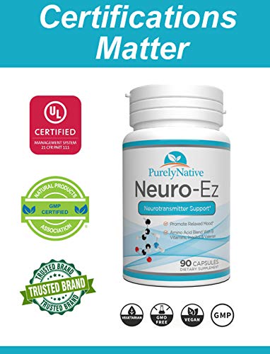 TRYVERA Neuro-Ez Amino Acid Blend with B Vitamins & Valerian Capsule, 90 Count