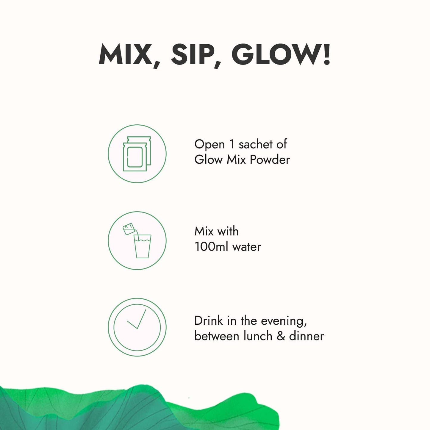 24 KARAT Kapiva Skin Foods Glow Mix Powder 60 Sachets