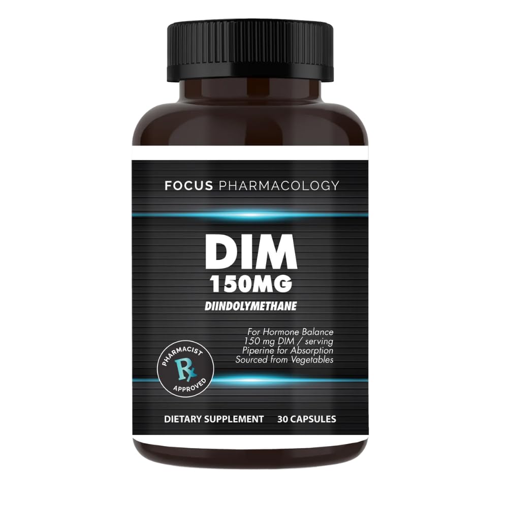 Focus Pharmacology DIM 150mg Capsule, 90 Count