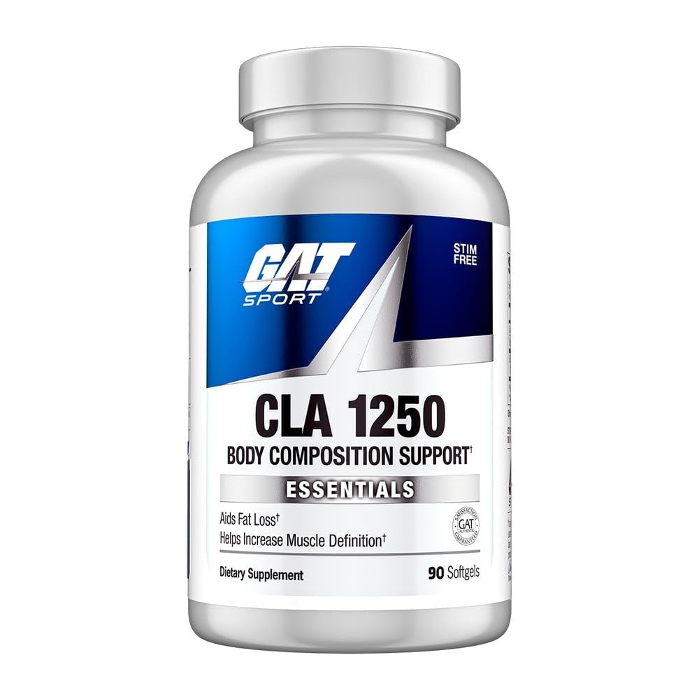 GAT SPORT Essentials Series CLA 1250 Softgels 90 Count