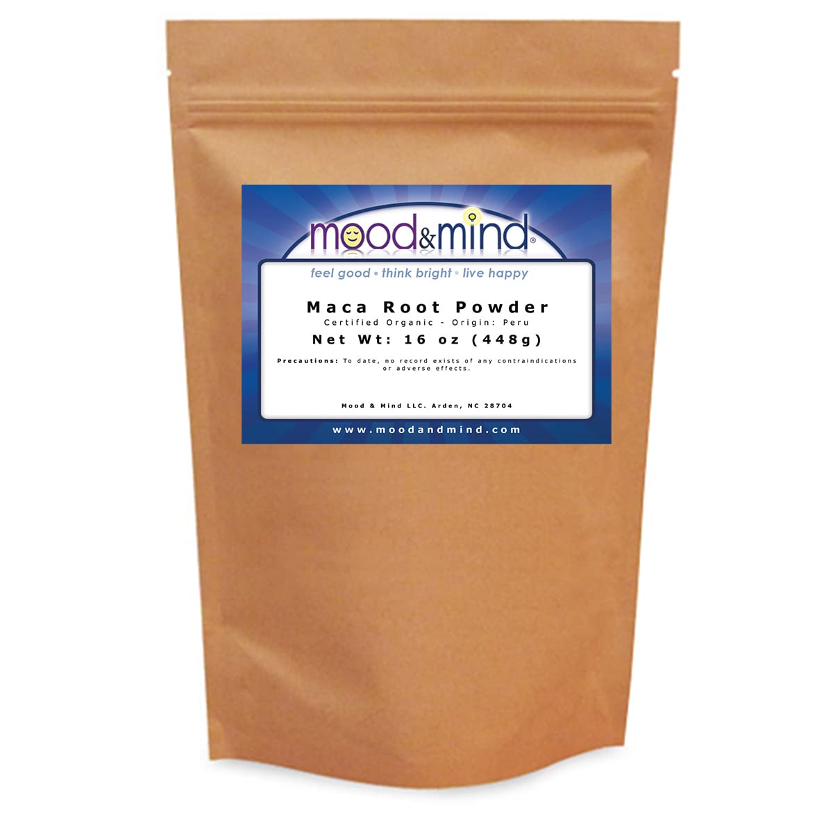 Mood & Mind Organic Maca Powder, 1 Count