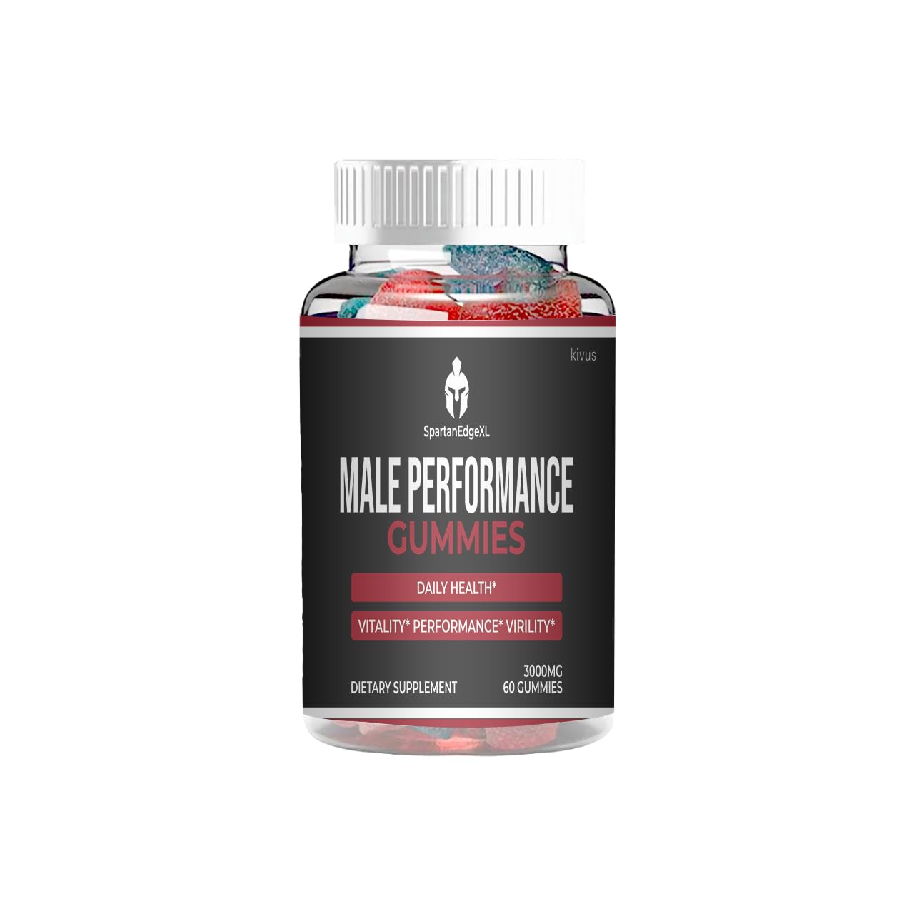 Kivus SpartanEdge XL Gummy 60 Count