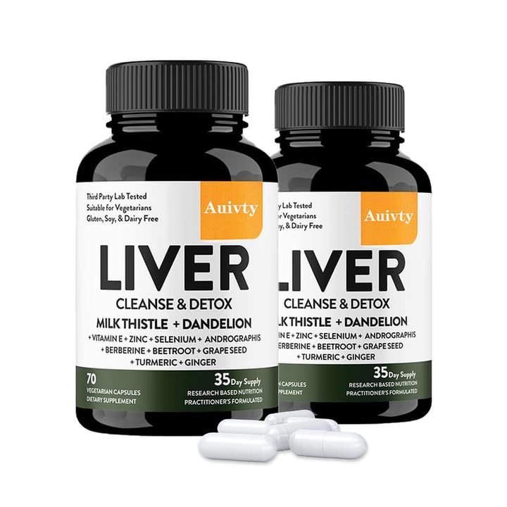 Auivty Liver Support Complex 190 Capsules