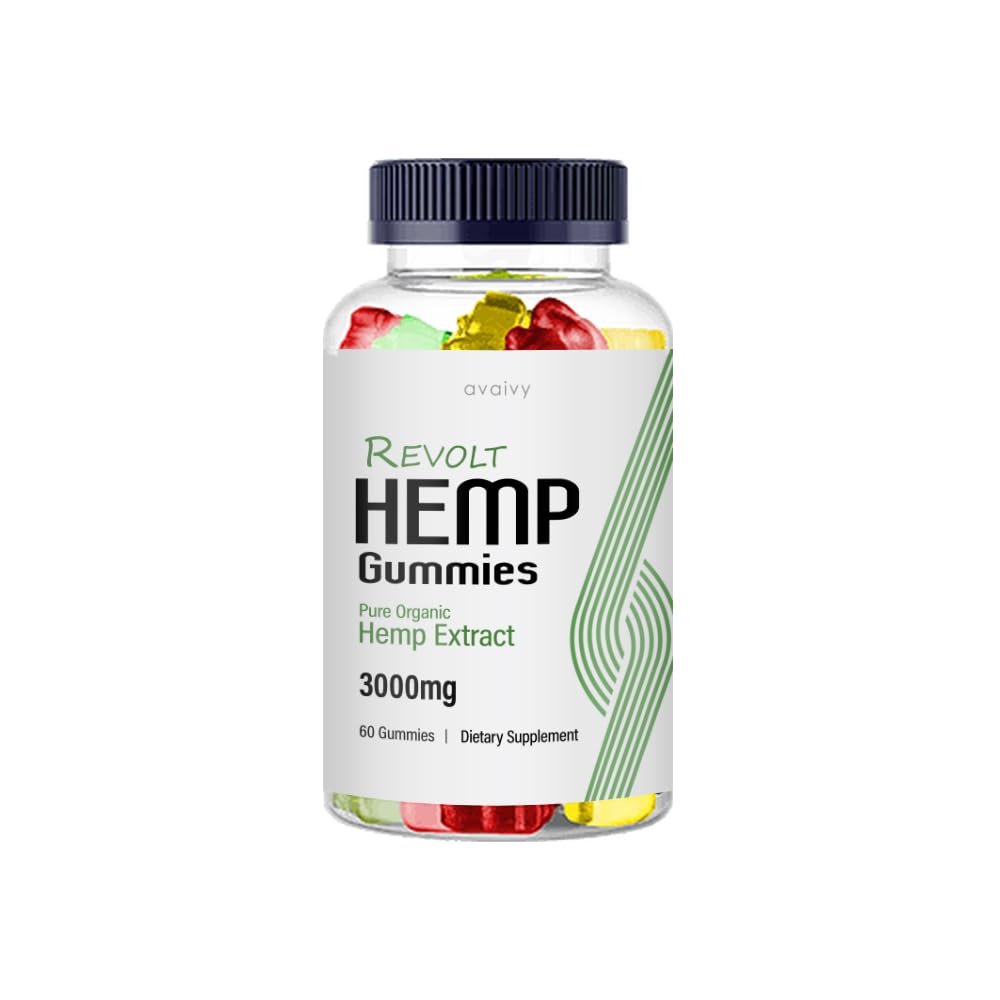 Avaivy Revolt Hemp Gummies Gummy 60