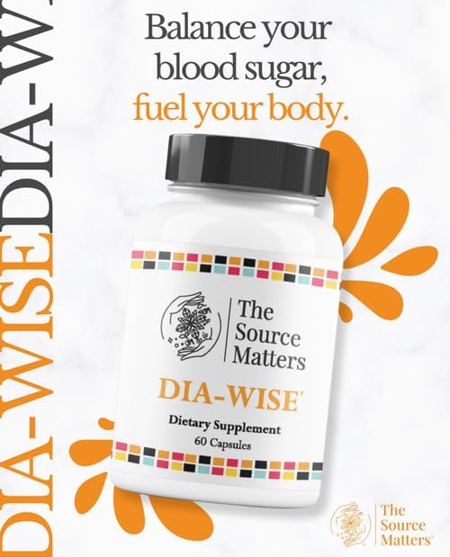 The Source Matters Dia-Wise Metabolic Health Supplement 60 Capsules