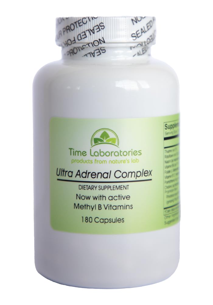 Time Laboratories Ultra Adrenal Complex Capsules, 180 Capsules