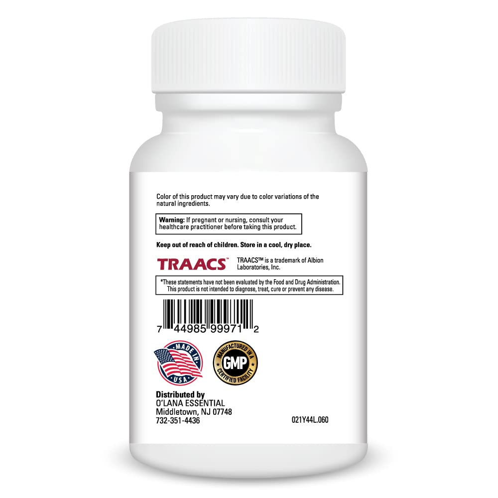 O'Lana Essential LLC Hair Lashes Skin Nails Supplement 300 Capsules