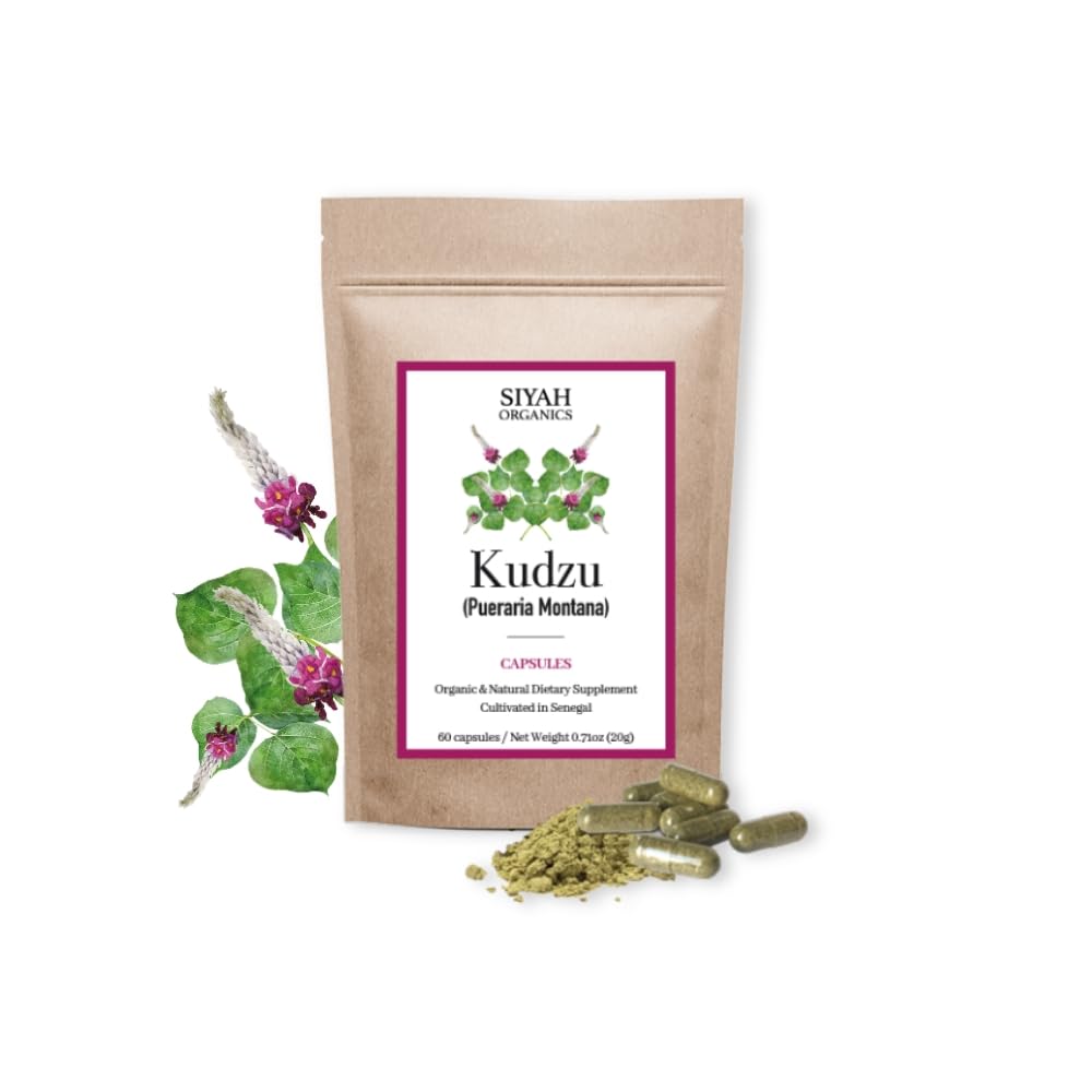 Selah Organics Natural Healing & Wellness Kudzu Capsules - 60 Capsules
