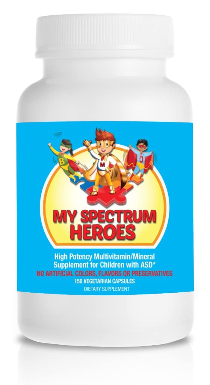 My Spectrum Heroes Children's Multivitamin Supplement Capsules, 150 Count