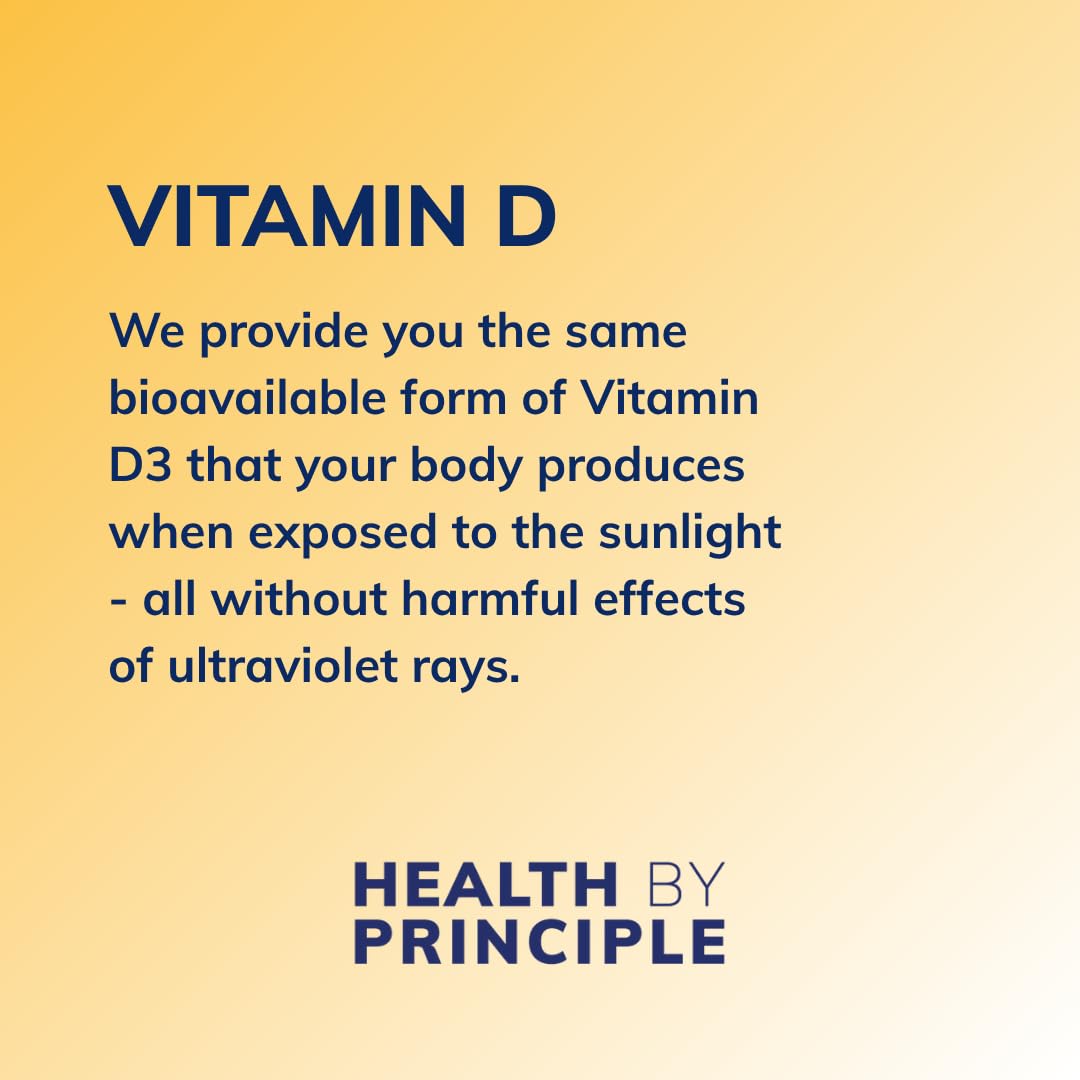 HEALTH BY PRINCIPLE Vitamin D3 Softgels 100