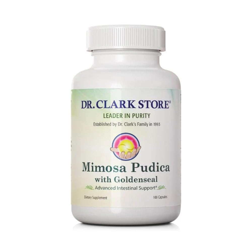 Dr Clark Store Mimosa Pudica & Goldenseal 100 Capsules
