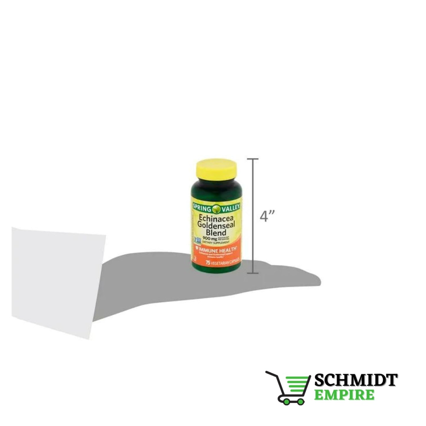 Schmidt Empire Echinacea Goldenseal Blend Dietary Supplement, 75 Vegetarian Capsules