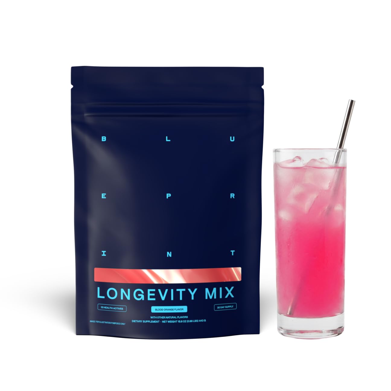 Blueprint Bryan Johnson Longevity Mix Powder 15.4 oz
