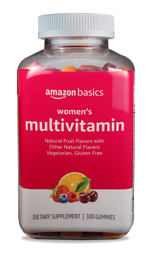 Amazon Basics Women's Multivitamin Gummy, 300 Count