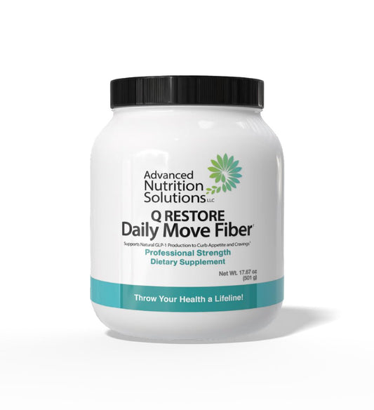Advanced Nutrition Solutions LLC Q Restore Daily Move Fiber Powder 15.8 oz