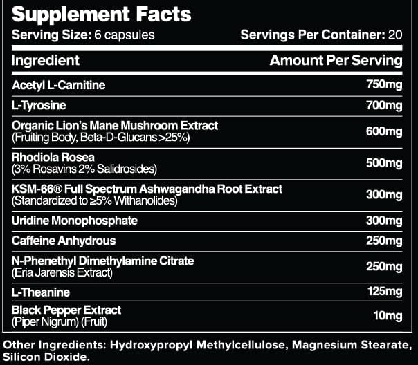Leviathan Nutrition Zenith Capsule 120