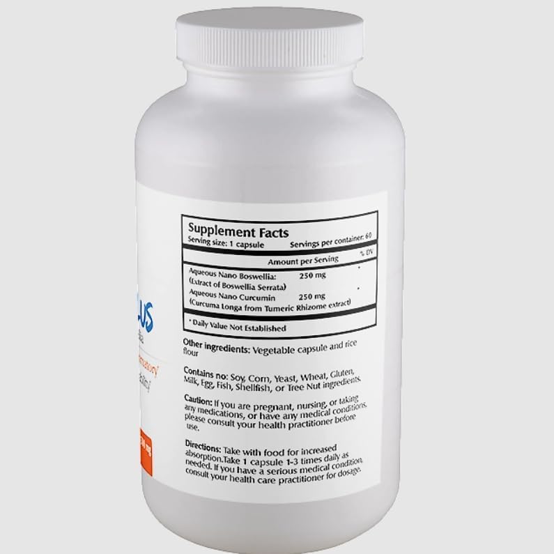 One Planet Nutrition Nano Curcumin Plus 500 mg Capsules 120