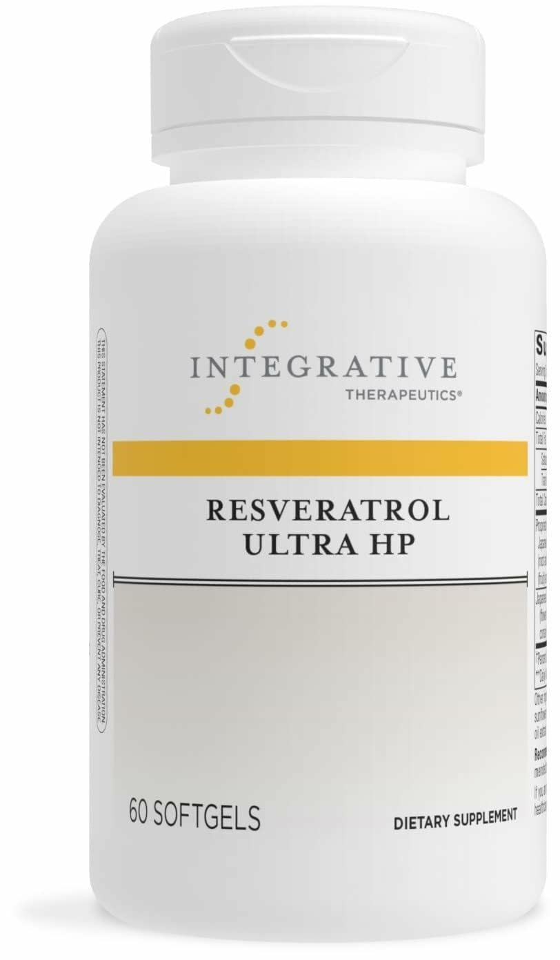 Integrative Therapeutics Resveratrol Ultra HP Softgels, 60 Softgels