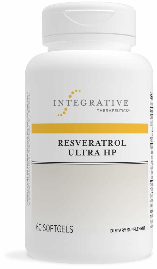 Integrative Therapeutics Resveratrol Ultra HP Softgels, 60 Softgels
