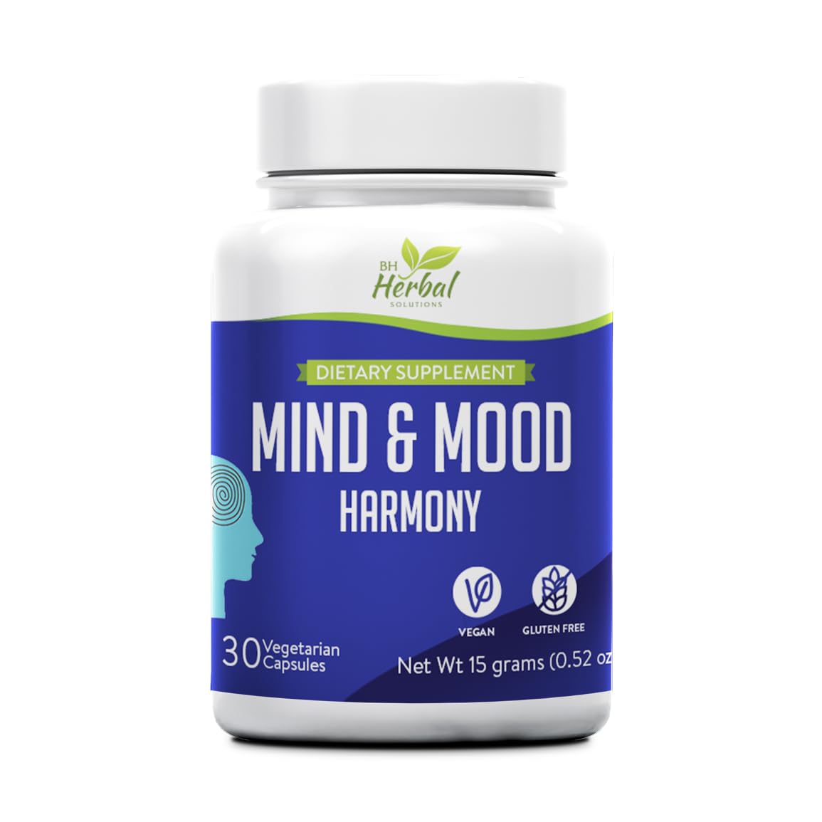 BH Herbal Solutions Mind and Mood Harmony Capsule 30 Count